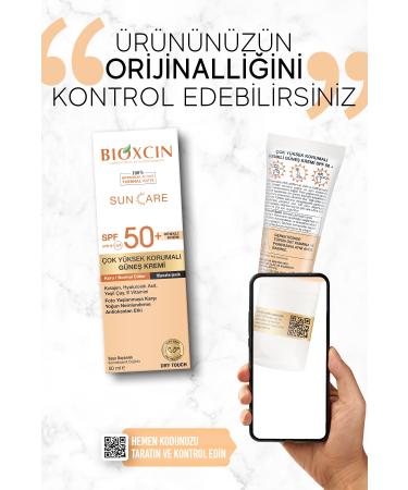 Bioxcin SunCare Very High Protection (For Dry-Normal Skin) Tinted Sun Cream 50ml Spf 50+ - Buy Online on GoSupps.com