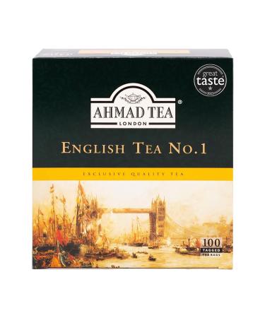 ahmad tea london Ahmad Tea English Tea No.1 Cup Tea Bag 100 Pieces
