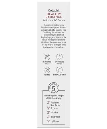 Cetaphil Healthy Radiance Antioxidant-C Serum 30ML - Buy Online on GoSupps.com