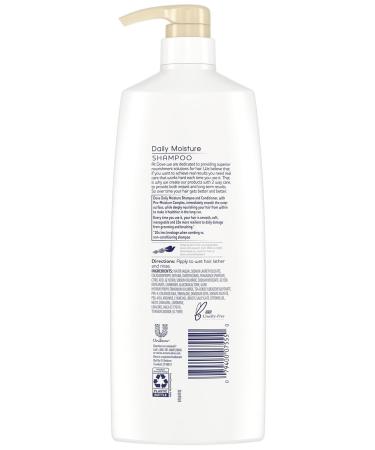 Dove Daily Moisturizing Shampoo 1.18LT - Buy Online on GoSupps.com