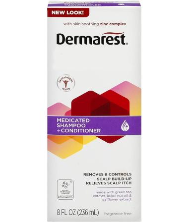 Dermarest Unscented Shampoo + Conditioner 236ML