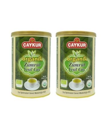 aykur Organic Emerald Green Tea 125 gr 2 Pieces