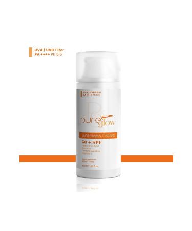 PureGlow 50 +spf Anti-Blemish Sunscreen (waterproof hyaluronic acid b5) - Buy Online on GoSupps.com