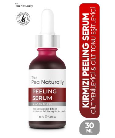 The Pea Naturally Skin Renewal & Skin Tone Equalizer Red Peeling Serum (aha 0 Bha 2%) 30 Ml