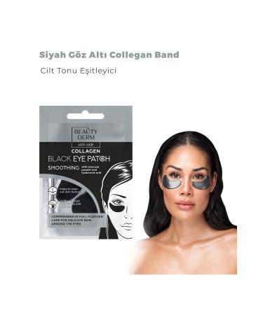 BEAUTY DERM Under Eye Mask Collagen Care Patch Black hyaluronic acid - Buy Online on GoSupps.com