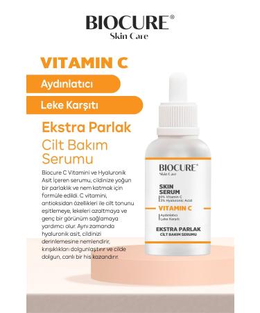 Biocure Vitamin C Skin Serum and Arbutin Skin Serum as well as Hyaluronic Acid Skin Care Serum are Free - Buy Online on GoSupps.com