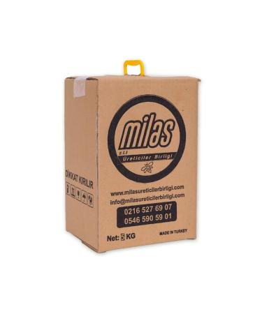 Milas Producers Association Pure Flower Honey 5 Kg - Buy Online on GoSupps.com