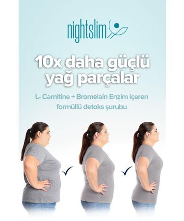 Night Slim Bromelain 4 Detox Syrup - Buy Online on GoSupps.com