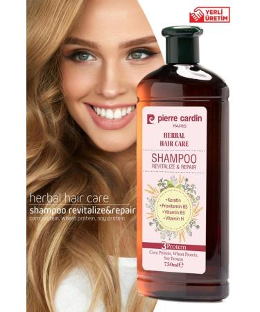 Pierre Cardin Herbal Repairing and Revitalizing Effective Herbal Shampoo 750 ml