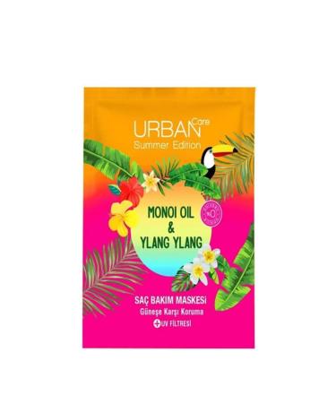 Urban Care Monoi Oil & Ylang Ylang Pre-Shower Hair Care Mask 50 ml - Buy Online on GoSupps.com