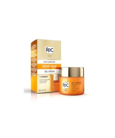 Roc - Vitamin C Containing Skin Tone Equalizer Brightening Oil-Free Gel Face Cream 50 ml - Buy Online on GoSupps.com