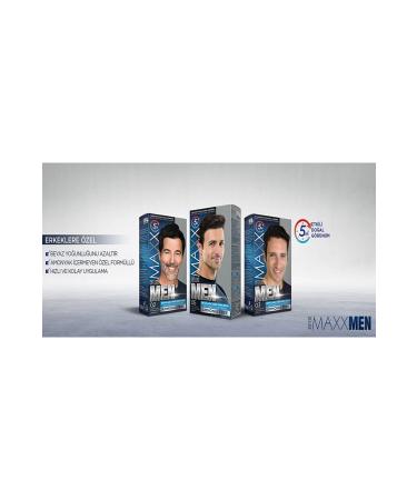 MAXX DELUXE PERFECT MEN PERMANENT HAIR DYE (AMMONIA-FREE) - Buy Online on GoSupps.com