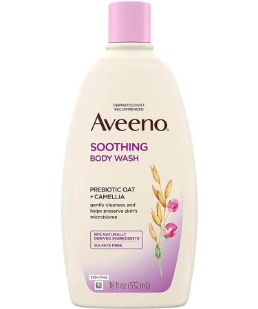 AVEENO Prebiotic Oat + Camellia Soothing Body Wash 532ml