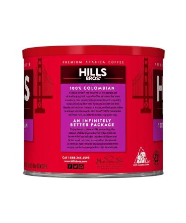 Hills Bros 100% Colombian Filter Coffee 680GR x 12 Pieces - Buy Online on GoSupps.com