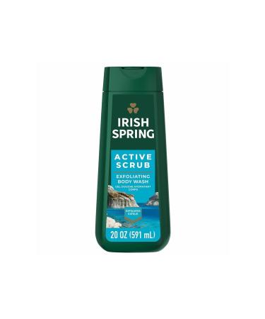 Irish Spring Active Scrub Body Wash For Men 591ml