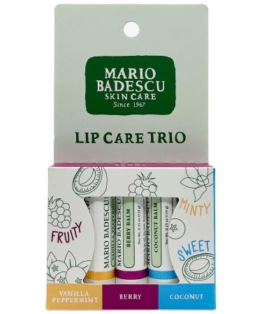 mario badescu lip balm variety pack 3 pcs