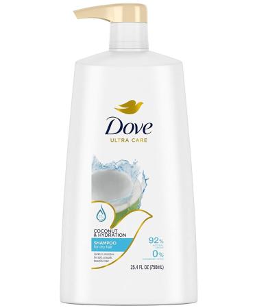 Dove Coconut & Hydration Moisturizing Shampoo 750ML