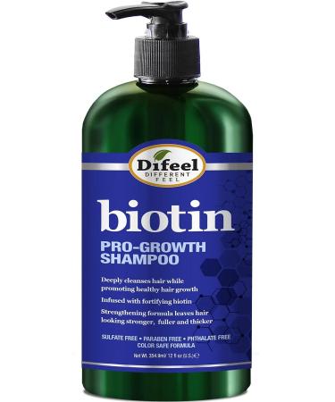 Difeel Biotin Shampoo for Thin and Slow Growing Hair 354.9ml