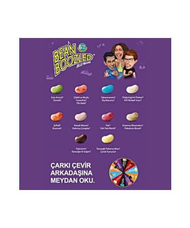Jelly Belly Bean Boozled 6 Persons Wheel 100 Gr. - Buy Online on GoSupps.com