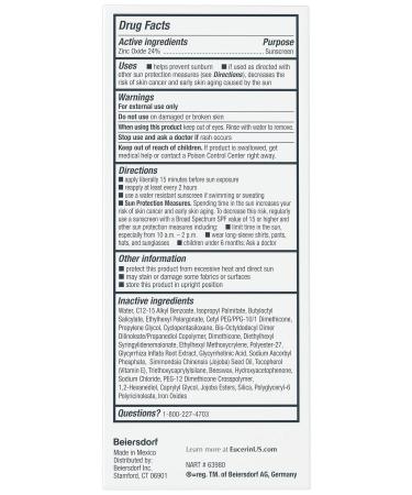 Eucerin Sensitive Tinted SPF35 Mineral Face Lotion 50ML - Buy Online on GoSupps.com