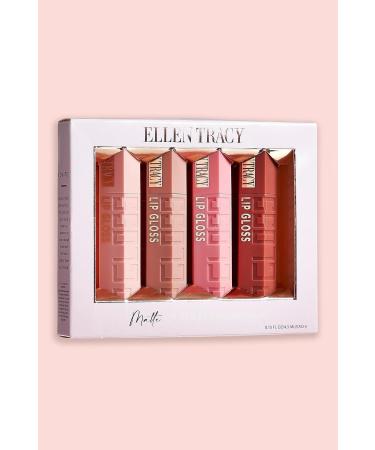 Ellen Tracy Matte Lip Gloss Variety Pack of 4 - Buy Online on GoSupps.com