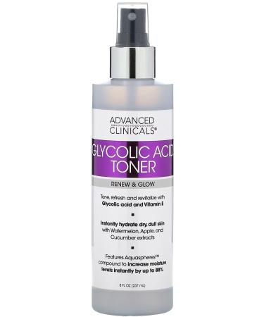 ADVANCED CLINICALS Glycolic Acid Facial Tonic 237ml