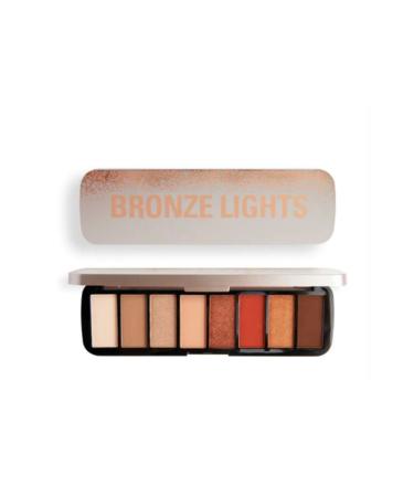 Revolution Ultimate Lights Eyeshadow Palette Bronze Pink