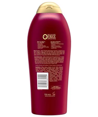 OGX Keratin Oil Anti-Frizz Shampoo 750ML - Buy Online on GoSupps.com