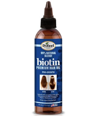 Difeel Biotin Hair Care Oil for Thin and Slow Growing Hair 237 ml