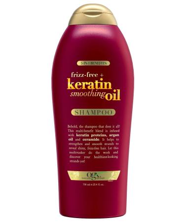 OGX Keratin Oil Anti-Frizz Shampoo 750ML