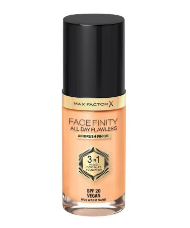 Max Factor Foundation - Facefinity All Day Flawless Foundation 70 Warm Sand