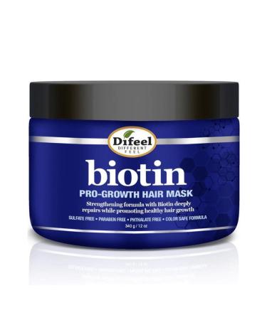 Difeel Biotin Hair Mask for Thin and Slow Growing Hair 340gr