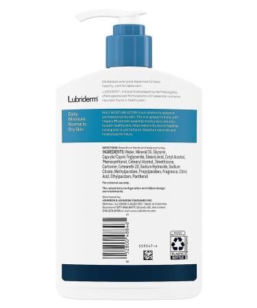 LUBRIDERM Lubriderm Daily Moisturizing Hand and Body Lotion 473ML - Buy Online on GoSupps.com