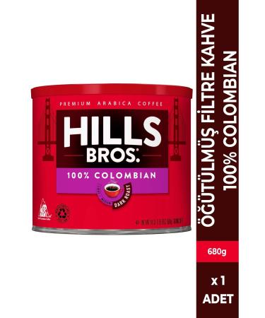 Hills Bros 100% Colombian Filter Coffee 680gr