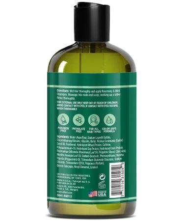 Difeel Rosemary & Mint Strengthening Shampoo 354.9ML - Buy Online on GoSupps.com