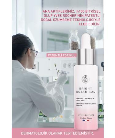 Yves Rocher Anti-Stain and Anti-Wrinkle Herbal Care Bright Botanical - Niacinamide & Vitamin C Serum - 30ml - Buy Online on GoSupps.com