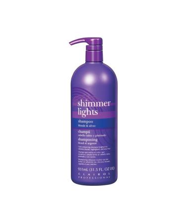 Clairol Shimmer Lights Shampoo For Blonde And Grey Hair 931ml