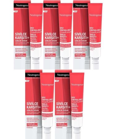 Neutrogena Spot Controlling Anti-Acne Serum 30ml (SET OF 5)