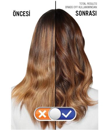 Matrix TOTAL RESULTS BRASS OFF CONDITIONER-POST-SHAMPOON MOISTURIZING HAIR CONDITIONER 300ML CYT994663196 - Buy Online on GoSupps.com