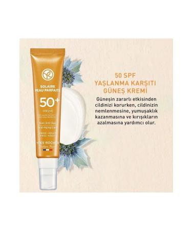 Yves Rocher - Face Sunscreen - SPF 50+ - / Solaire Peau Parfaite - 40ml - Buy Online on GoSupps.com
