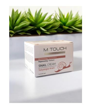 mtouch M Touch Snail Cream Moisturizing & Regenerating 50 Gr