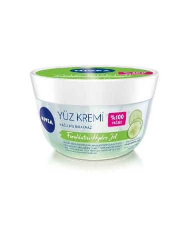 Cream Nivea %100 Oil-Free Refreshing Hydro Gel Face Cream 100ml - Buy Online on GoSupps.com