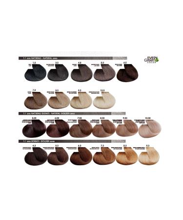EveryGreen Color Professional Hair Dye 6.71 Dark Blonde Ash Brown 100ml - Buy Online on GoSupps.com