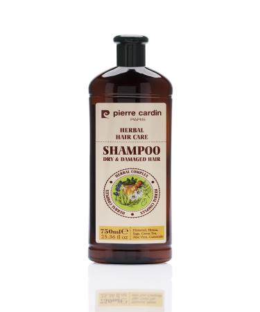 Pierre Cardin Herbal Shampoo For Dry & Damaged Hair 750 ml Herbal Shampoo (For Dry & Damaged Hair) - Buy Online on GoSupps.com