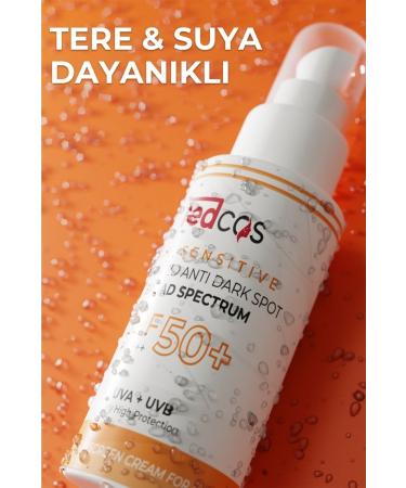 redCOS Spf50+ Broad Spectrum Pa++++ Face Sunscreen Strongest Protection Against Uva + Uvb Rays All Day Long