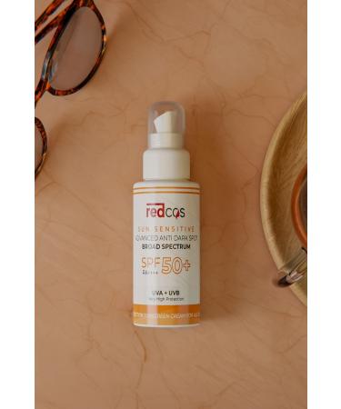 redCOS Spf50+ Broad Spectrum Pa++++ Face Sunscreen Strongest Protection Against Uva + Uvb Rays All Day Long - Buy Online on GoSupps.com