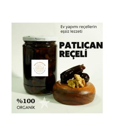 HatayBazaar Eggplant Jam - Hatay Local 0 Organic Homemade - Hatay Bazaar - 850 Gr.