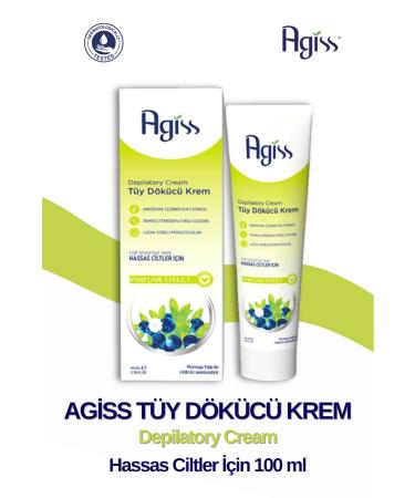 AGISS Hair Removal Cream 100 ml Sensitive Skin