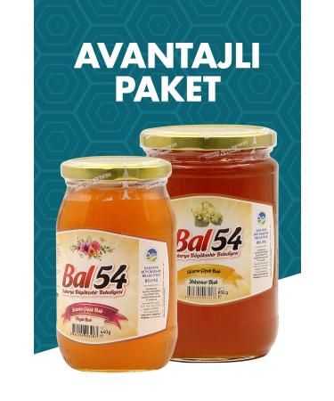 Bal54 2-Pack Advantage Pack Linden Honey 850g + Yayla Honey 460g