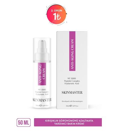 SkinMaster Anti-Aging Anti-Wrinkle Peptide Content Care Cream (MT-3000 + Peptide Complex + HA)
